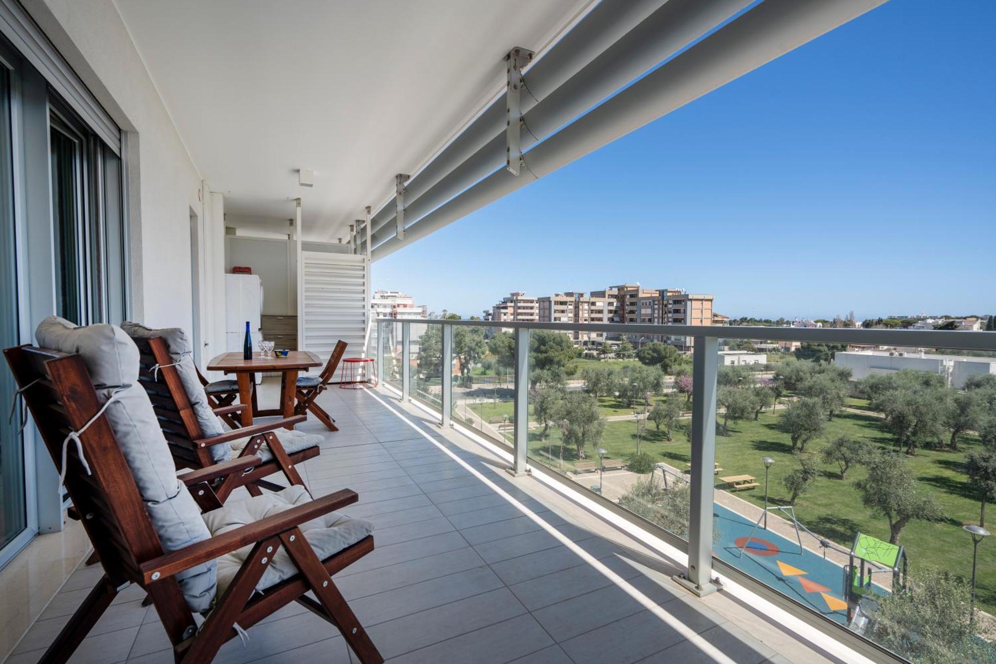 Kind Park - Sleek Apartment With Terrace & Parking باري المظهر الخارجي الصورة